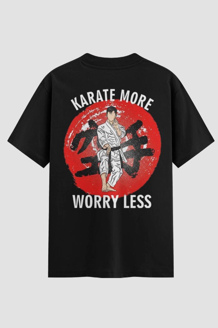 Camiseta Oversized Suedine  Karate Kick – Onfight