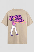 Camiseta Oversized Suedine Hadou Ken Onfight
