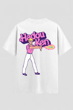 Camiseta Oversized Suedine Hadou Ken Onfight