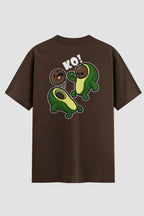 Camiseta Oversized Suedine KO Avocado Onfight