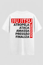 Camiseta Oversized Suedine Masculina Jiu-Jitsu Passador