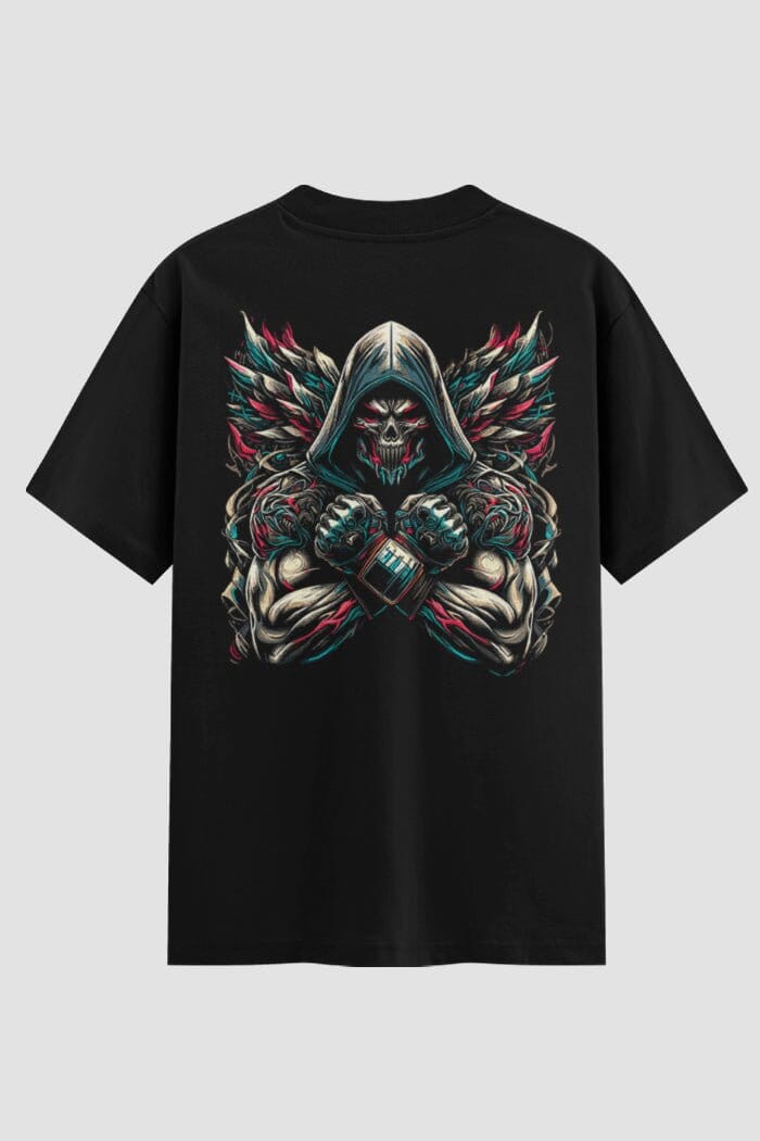 Camiseta Oversized MMA Death Warrior – Onfight