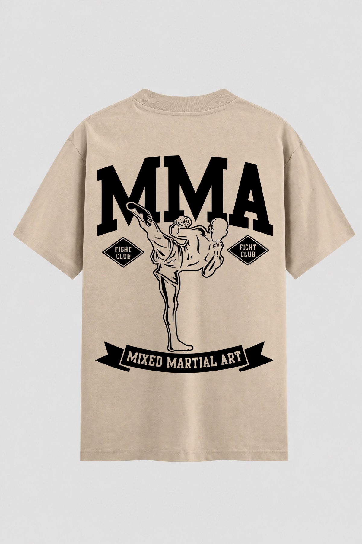 Camiseta Oversized Suedine MMA Fight Club – Onfight
