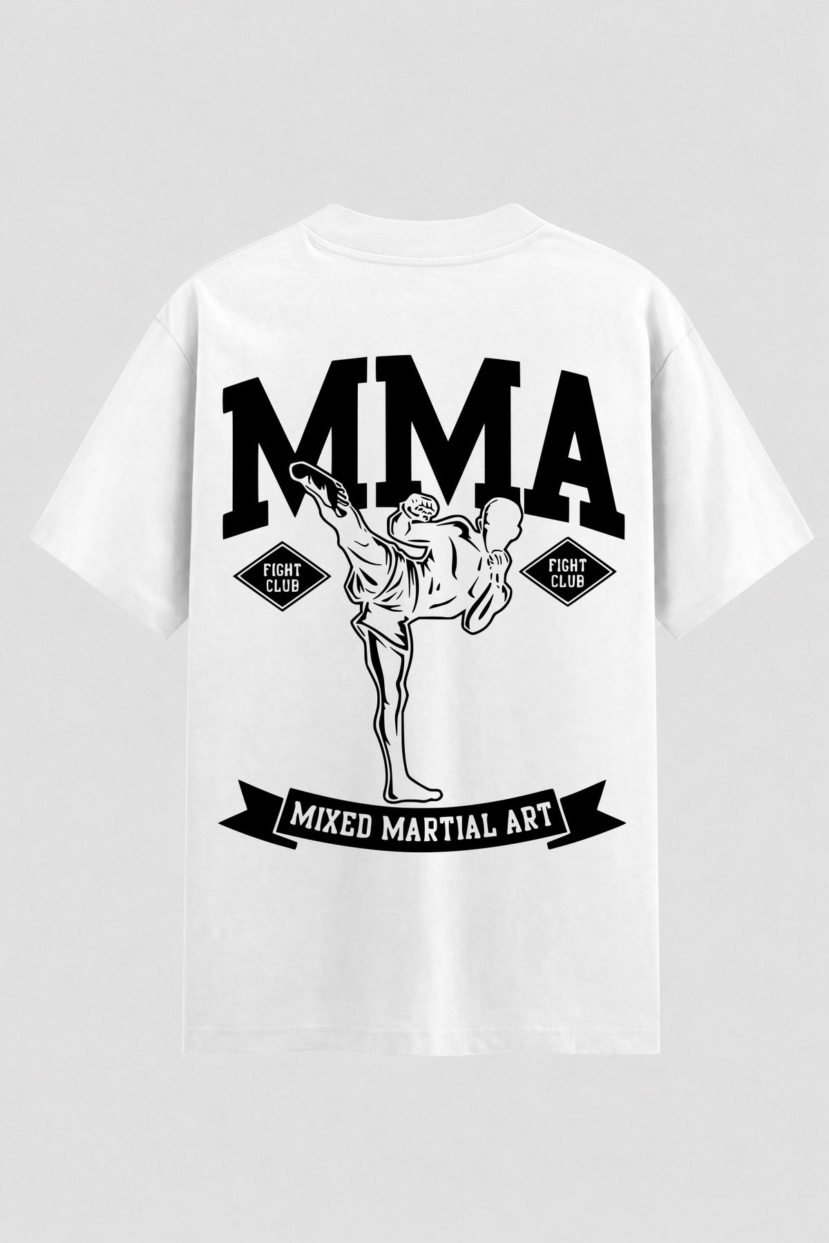Camiseta Oversized Suedine MMA Fight Club – Onfight
