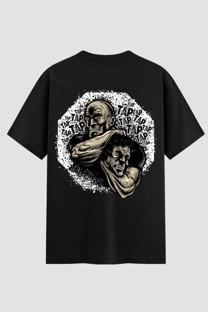 Camiseta Oversized Suedine Tap Tap Onfight