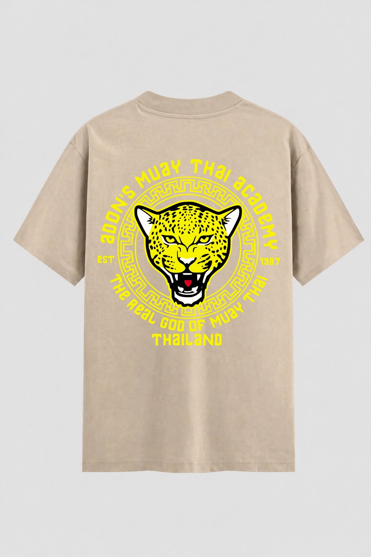 Camiseta Oversized Suedine Muay Thai Beer Warrior