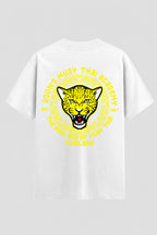 Camiseta Oversized Suedine Muay Thai Beer Warrior