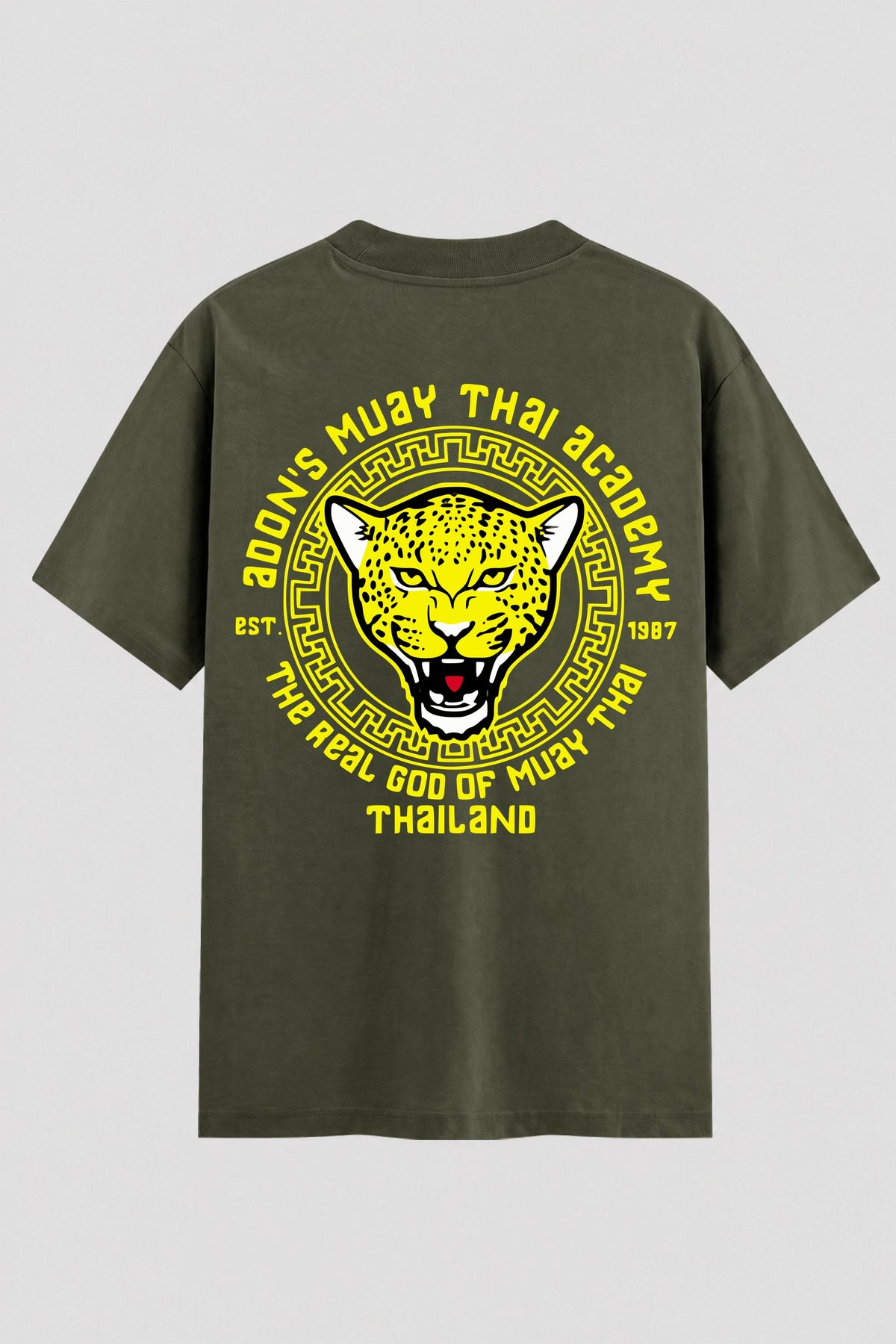 Camiseta Oversized Suedine Muay Thai Beer Warrior