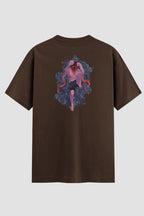 Camiseta Oversized Muay Thai Dark Empress Oversized Muay thai OnFight P Chocolate Masculino