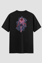 Camiseta Oversized Suedine Muay Thai Dark Empress
