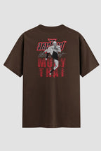 Camiseta Oversized Suedine Muay Thai Fighting Spirit