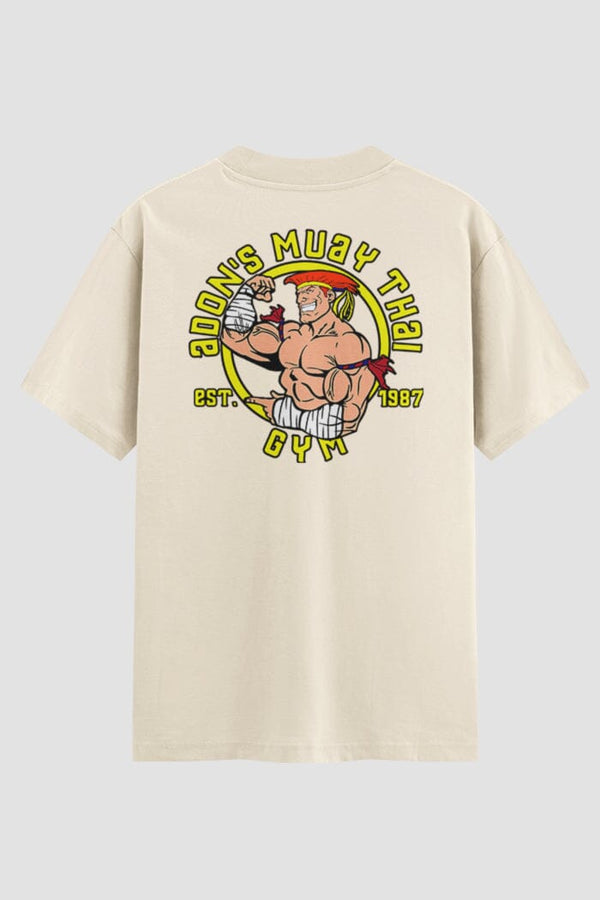 Camiseta Oversized Suedine Muay Thai Kustom Kulture