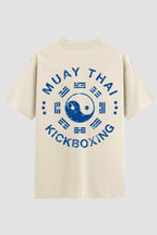 Camiseta Oversized Suedine Muay Thai Yin Yang