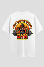 Camiseta Oversized Suedine Shao Kahn's Gym