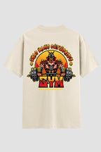 Camiseta Oversized Suedine Shao Kahn's Gym