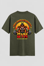 Camiseta Oversized Suedine Shao Kahn's Gym