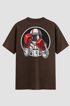 Camiseta Oversized Suedine Space Fighter Onfight