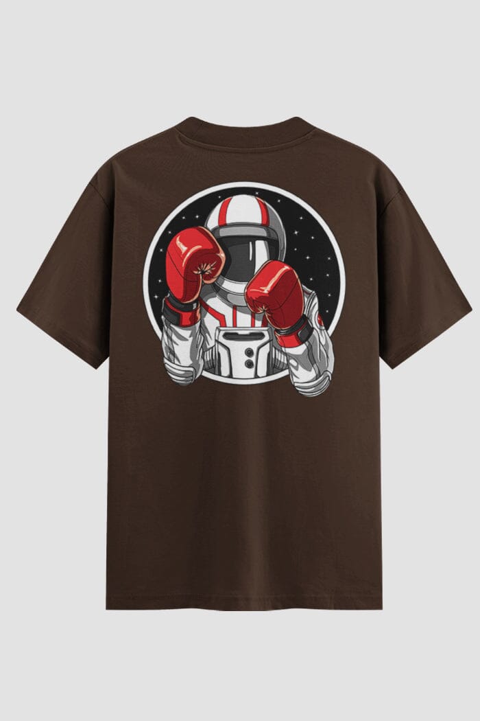 Camiseta Oversized Suedine Space Fighter Onfight