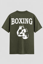 Camiseta Oversized Suedine boxe Boxing Luvas