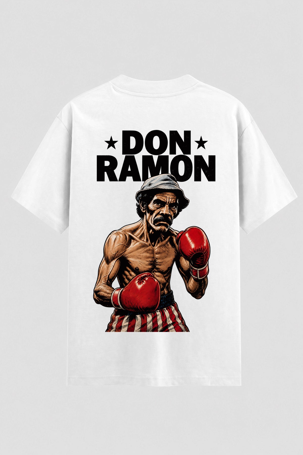Camiseta Oversized Suedine boxe Don Ramon - modelo 2