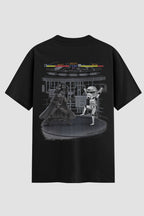 Camiseta Oversized Suedine Vader vs Trooper