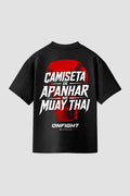 Camiseta Básica Muay Thai Apanhar no muay thai - Estampa Costa