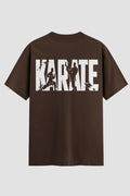 Camiseta oversized Suedine Karate Impact