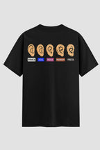 Camiseta Oversized Suedine Jiu-Jitsu  Orelha e Evolução