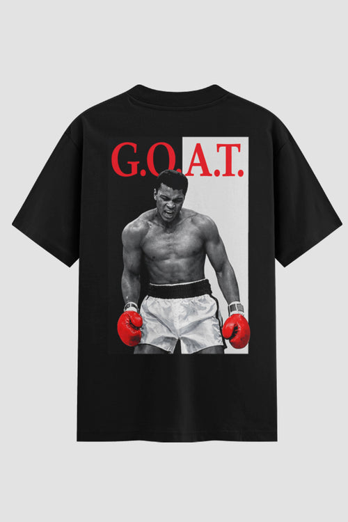 Camiseta Oversized Suedine Boxe GOAT