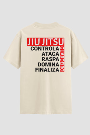 Camiseta Oversized Jiu-Jitsu Guardeiro
