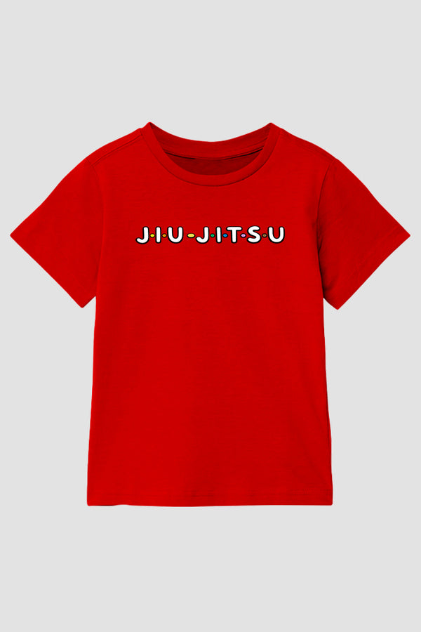 Camiseta infantil jiu-jitsu cores