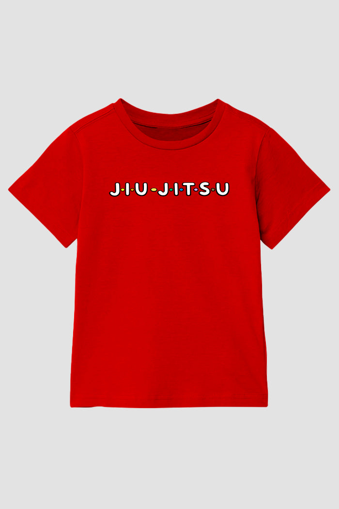 Camiseta infantil jiu-jitsu cores