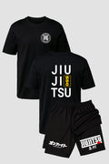 Kit Camiseta algodão com Short Dry Fit Jiu Jitsu OSS