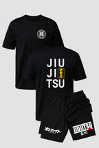 Kit Camiseta algodão com Short Dry Fit Jiu Jitsu OSS