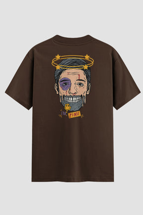 Camiseta Oversized I’m Fine Onfight