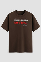 Camiseta Oversized Jiu-Jitsu Tempo ruim o tempo todo