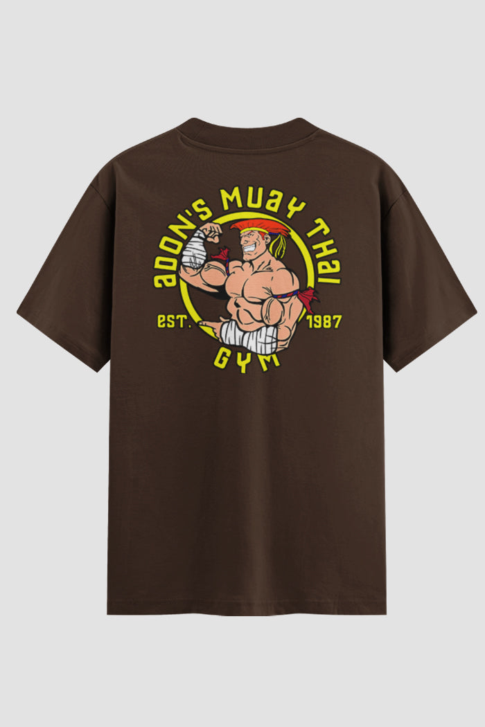 Camiseta Oversized Muay Thai Kustom Kulture