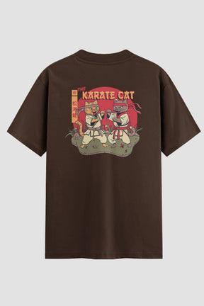 Camiseta Oversized Karate The Karate Cats