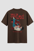 Camiseta Oversized Jiu-Jitsu How to Cast out the Devil