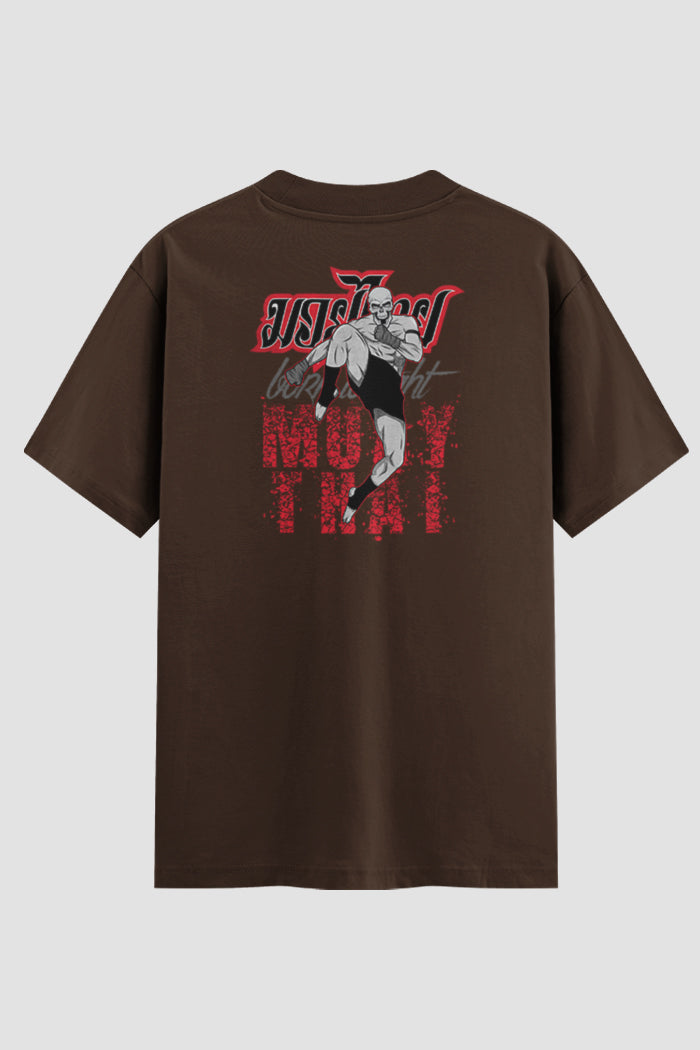 Camiseta Oversized Muay Thai Fighting Spirit