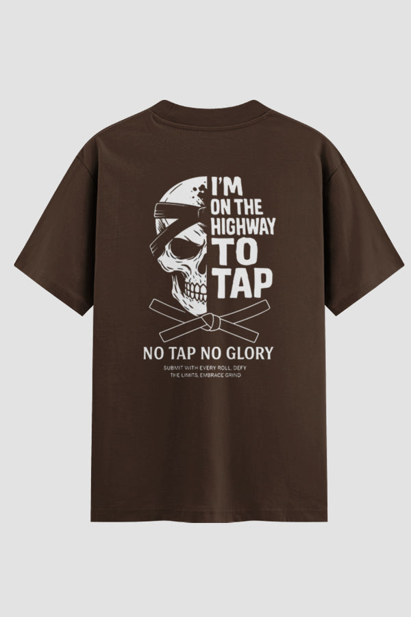 Camiseta Oversized Suedine Jiu-Jitsu I'm On the HighWay