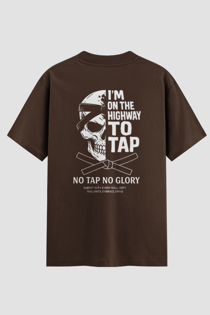 Camiseta Oversized Jiu-Jitsu I'm On the HighWay