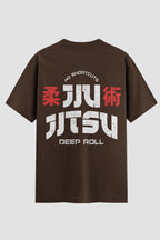 Camiseta Oversized Suedine Jiu-Jitsu Deep Roll