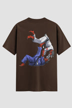Camiseta Oversized Suedine Jiu-Jitsu Devil