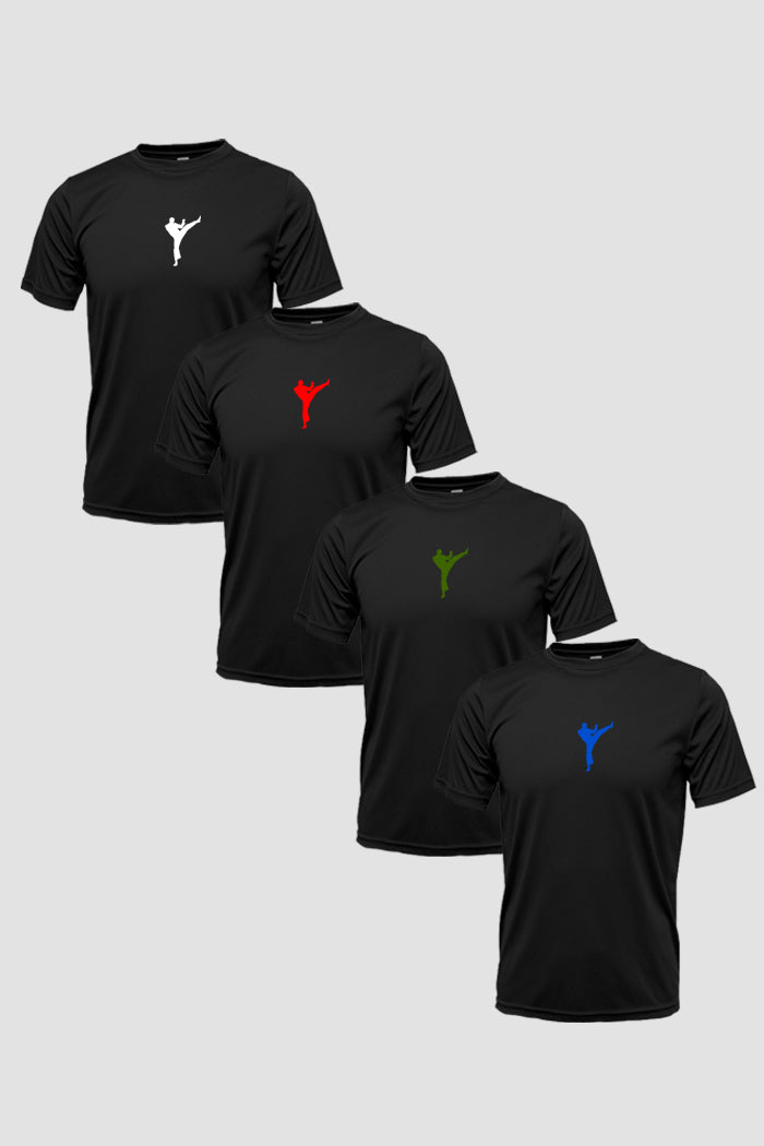 Kit 4 Camiseta Dry fit On cores