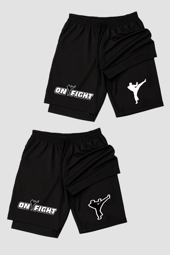 Kit 2 shorts Dry fit Fight