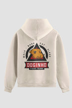 Moletom Doginho Fight Team Onfight Moletons engraçados OnFight P Off White 