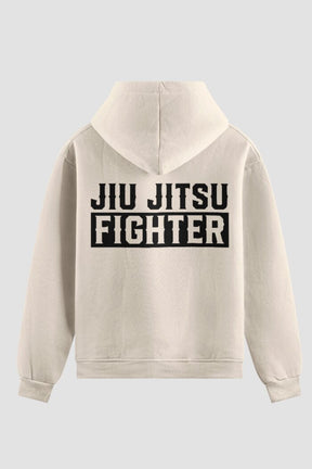 Moletom Jiu-Jitsu Fighter Moletom jiu-jitsu OnFight P Off White 