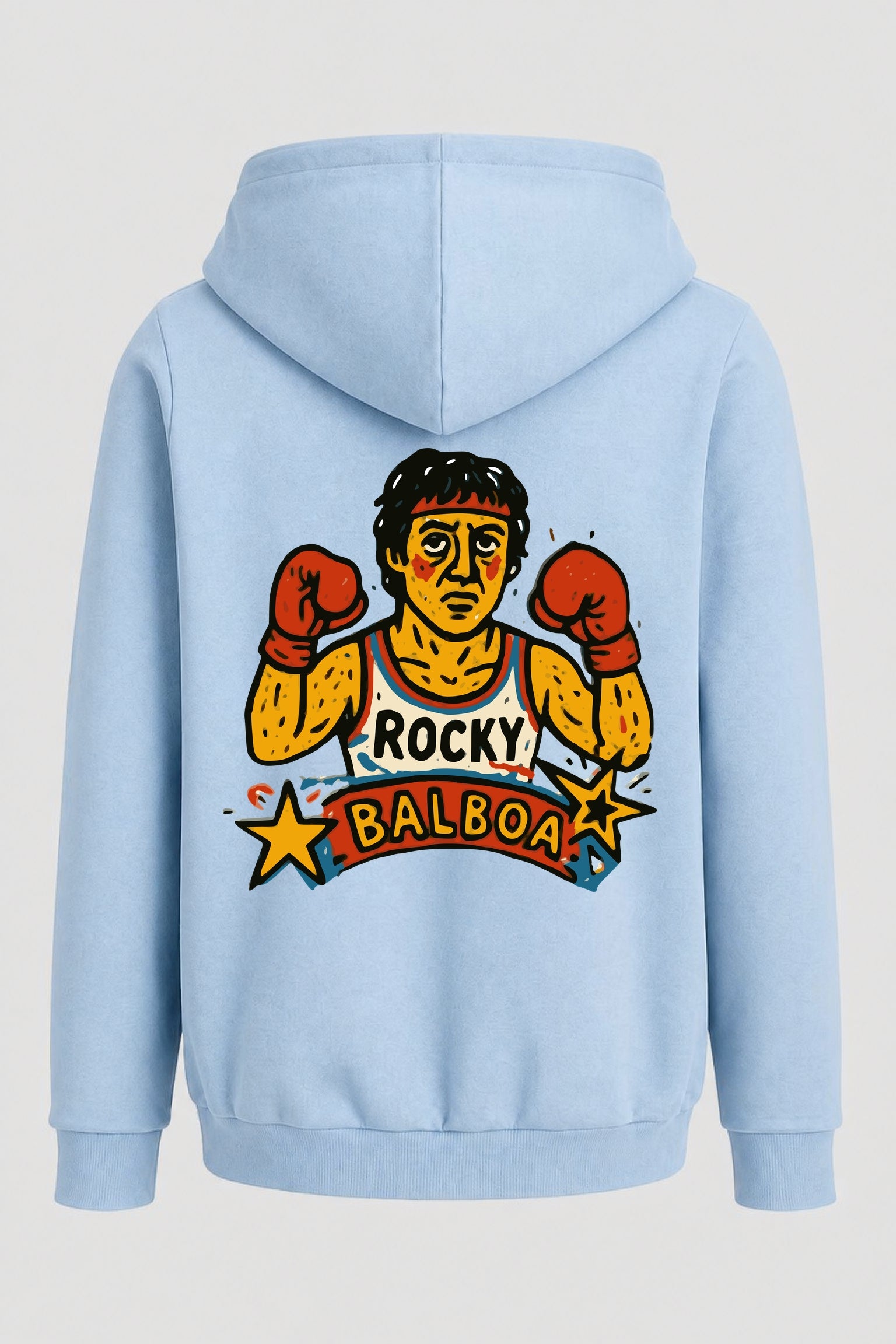 Moletom Rocky Balboa Rocky Cartoon Star