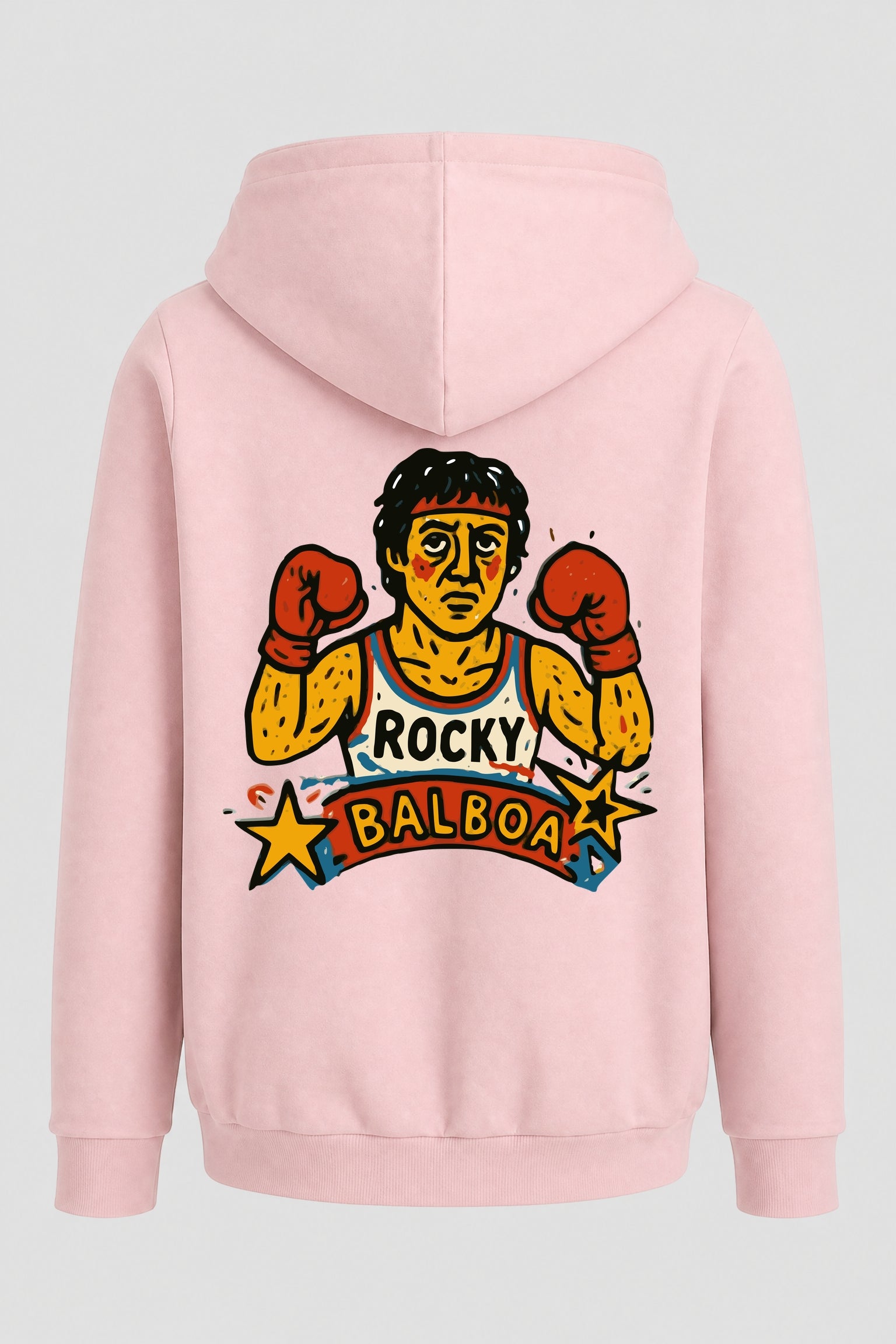 Moletom Rocky Balboa Rocky Cartoon Star